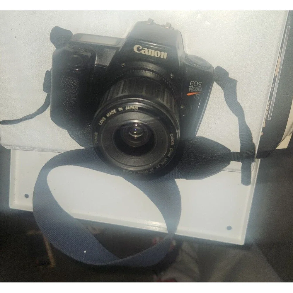 Canon EOS Rebel S II 35mm Film Camera SLR w/ EF 35-80mm Zoom Lens [Untested